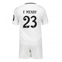 Real Madrid Ferland Mendy #23 Replika babykläder Hemmaställ Barn 2024-25 Kortärmad (+ korta byxor)